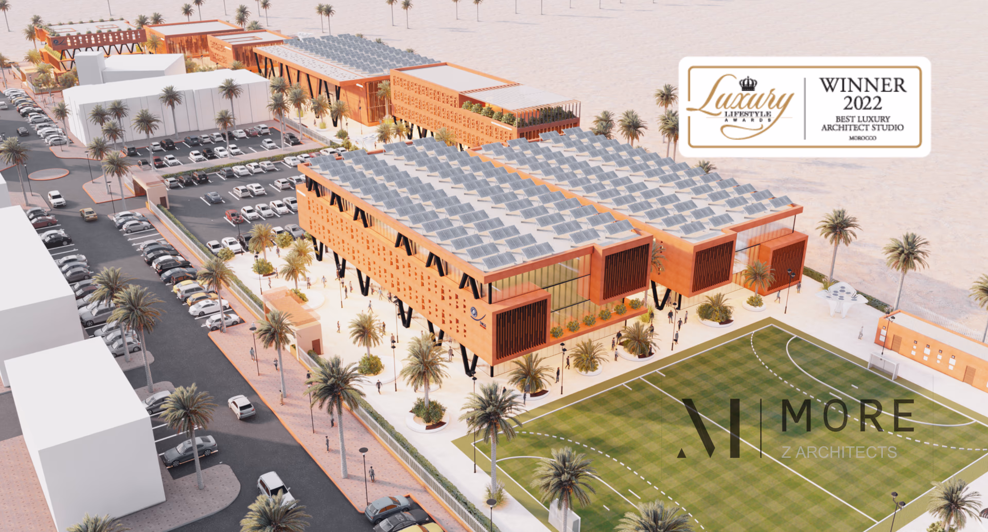 ENCG Guelmim | Cultural & education | MORE Z Architects - Innovative architectural design by MORE Z Architects