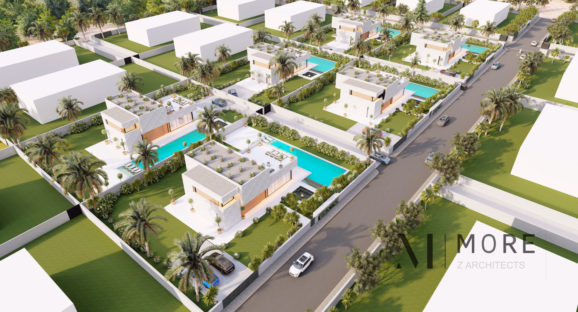 Complex Sky View - 2