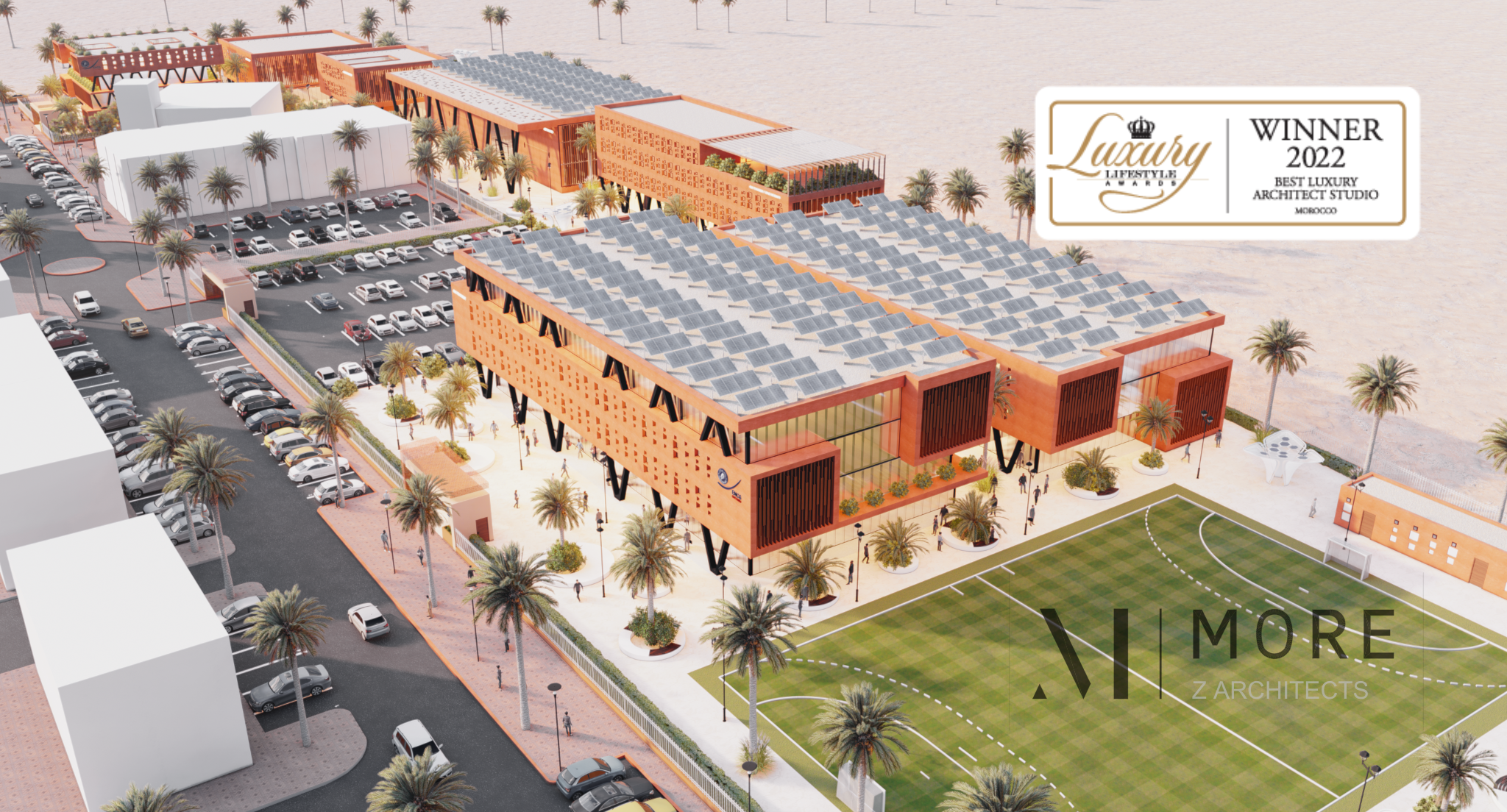 ENCG Guelmim | Culturel & éducation | MORE Z Architects - Conception architecturale innovante par MORE Z Architects au Maroc